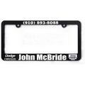 American Standard Size License Plate Frame for Automobile
